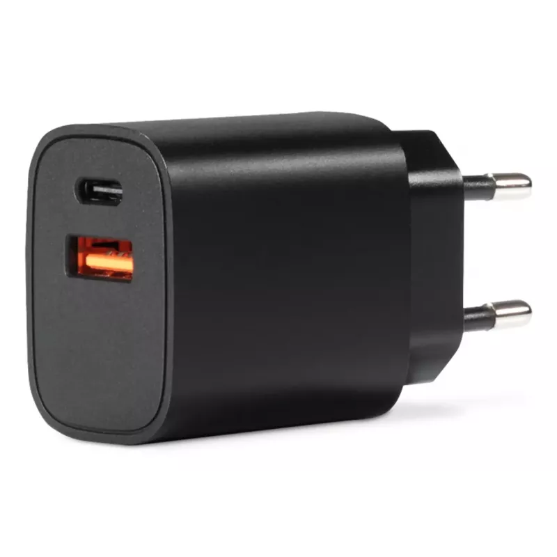 TechniSat 0000/3659 USB-C maitinimo adapteris 45W PD 3.0, juodas
