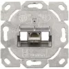 TELEGÄRTNER AMJ-S Cat.6A ekranuotas RJ45 kištukinis modulis su dangteliu, grynai balta J00020A0514
