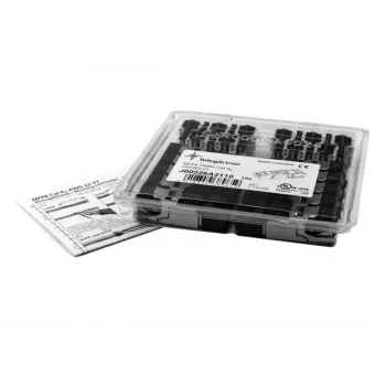 Telegärtner J00026A2113 RJ45 Cat.6A lauko montavimo kištukas, ekranuotas, IP67, nerūdijančio plieno, juodas