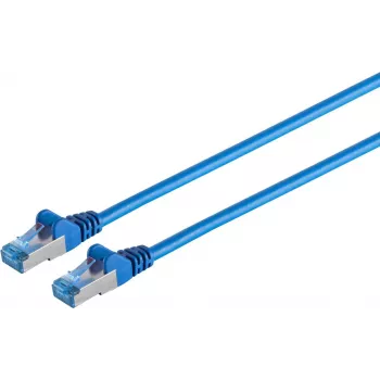 S CONN MAXIMUM CONNECTIVITY S-Conn Cat6a - 0,5 m tinklo kabelis, mėlynas, 0,5 m S/FTP (S-STP) 75711-0.5B