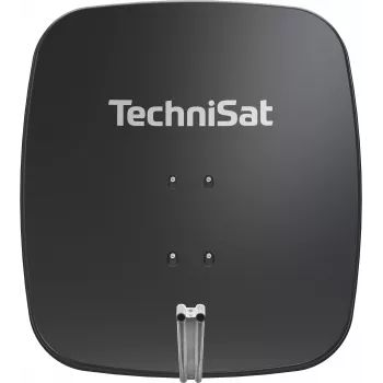 TechniSat SATMAN 65 PLUS palydovinė lėkštė - 65 cm, 35,7 dBi stiprinimas, HDTV, stiebo tvirtinimas, šviesiai pilka