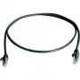 Telegärtner L00001A0238 2 m Cat6 U/UTP tinklo kabelis, juodas