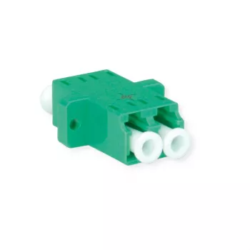 Telegärtner J08071A0021 LC/APC vienmodis šviesolaidinis jungtis, žalia