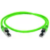 Telegärtner 100017323 RJ45 komutacinis kabelis, CAT 5e, U/UTP, žalias, 0,5 m