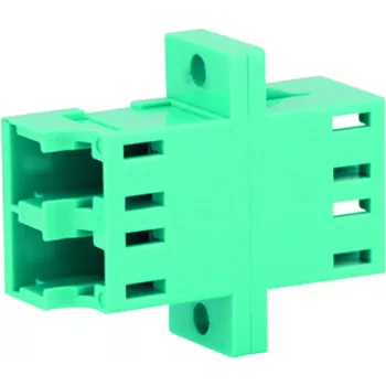 Telegärtner J08071A0028 LC/APC Simplex adapteris, žalias, cirkonio įvorė