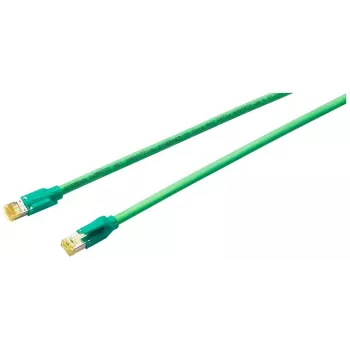 Siemens 6XV18703QH10 Industrial Ethernet TP Cord RJ45/RJ45 CAT 6, 10 m, žalias