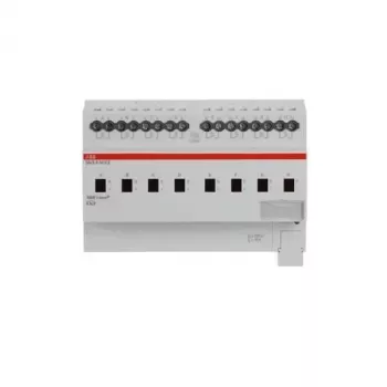 ABB SA/S8.10.2.2 KNX perjungimo aktuatorius, 8 kanalų, 10 A, DIN bėgiui 2CDG110259R0011