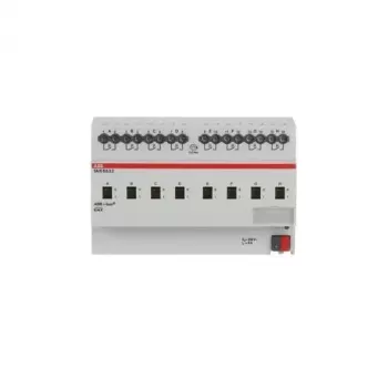 ABB KNX perjungimo aktorius 8 kanalų, 6A, DIN bėgiui SA/S8.6.2.2 2CDG110255R0011