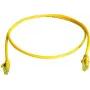 Telegärtner 100009282 RJ45 komutacinis kabelis, CAT 6, 25,0 m, geltonas, atsparus liepsnai, su apsauga nuo perlenkimo