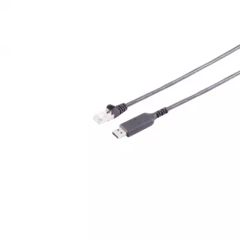 S CONN MAXIMUM CONNECTIVITY USB-A į RJ45 Gigabit Ethernet tinklo adapterio kabelis, 1 m, juodas 13-52025