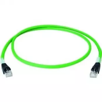 Telegärtner L80404A0005 7,5 m Cat6a S/FTP (S-STP) tinklo kabelis, žalias