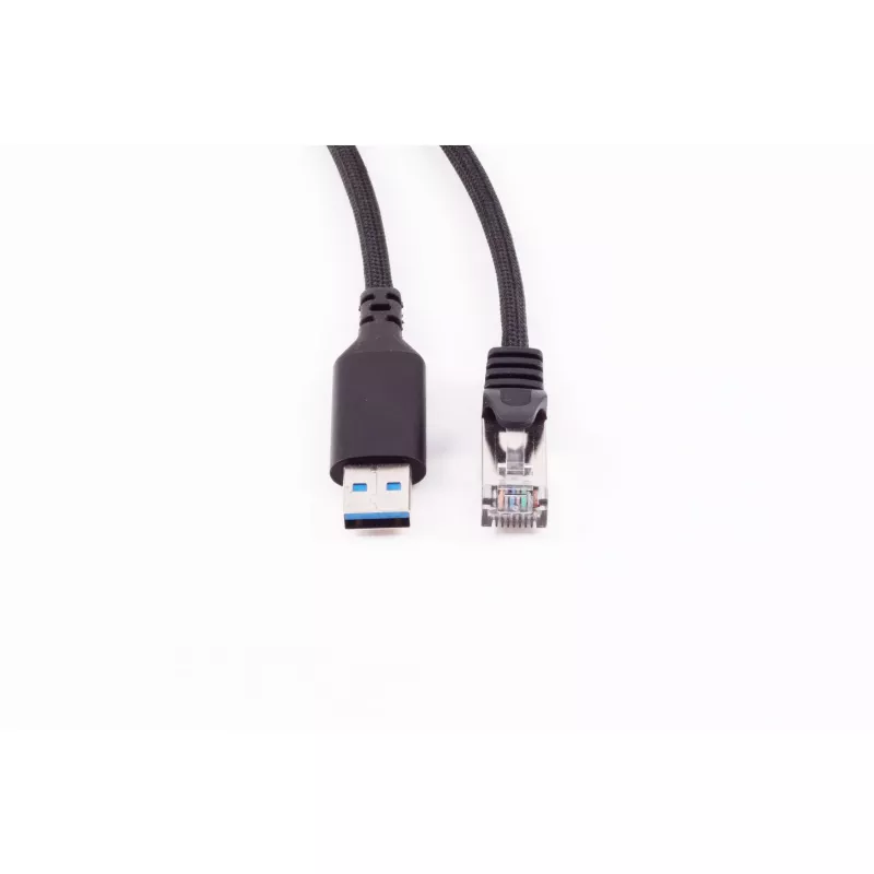 SHIVERPEAKS USB-A į RJ45 Gigabit Ethernet adapterio kabelis, 1 m, juodas BS14-52025