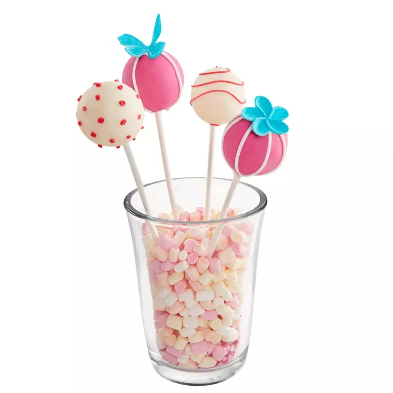 LURCH Cake Pop forma, silikoninė, 20 lizdų, raudona, 23,0 x 18,5 cm 83027