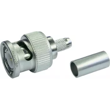 Telegärtner BNC kabelio kištukas Crimp G13, G50 75 omų, Professional, A0204, G13 (0.4/2.5) - 5 vnt. (J01002A1350)