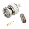 Telegärtner BNC kabelio kištukas Crimp G13, G50 75 omų, Professional, A0204, G13 (0.4/2.5) - 5 vnt. (J01002A1350)
