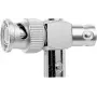 Telegärtner BNC T-adapteris, BNC kištukas į 2x BNC lizdą, 50 Ohm, nikeliuotas žalvaris, auksuoti kontaktai J01005A0004