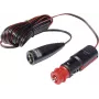 ProCar 12V/24V DC maitinimo prailginimo kabelis 2,5 m 8A su cigarečių žiebtuvėlio kištuku ir lizdu 67814010