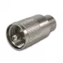 Telegärtner UHF kištukas PL259/6, skirtas RG-58 C/U ir RG-59 B/U kabeliams, PTFE izoliacija, nikeliuotas korpusas, sidabrinis kontaktas, 5 vnt. (J01040B0604)