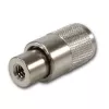 Telegärtner UHF kištukas PL259/6, skirtas RG-58 C/U ir RG-59 B/U kabeliams, PTFE izoliacija, nikeliuotas korpusas, sidabrinis kontaktas, 5 vnt. (J01040B0604)