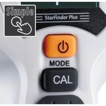 Laserliner StarFinder Plus 080.972E sienų ir sijų skaitytuvas su medienos, metalo ir įtampą turinčių laidų aptikimu