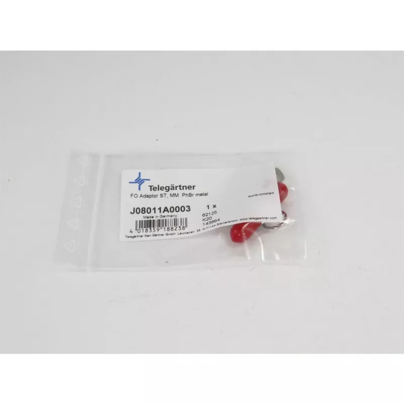 Telegärtner ST daugiamodis Simplex jungtis su fosforo bronzos įvore, metaliniu korpusu, vienos angos montavimui, Z64 J08011A0003