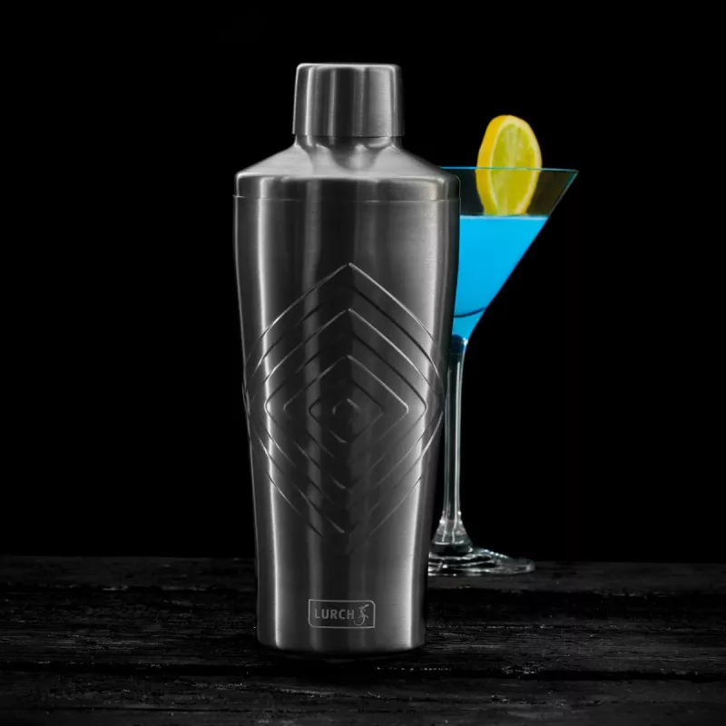 LURCH kokteilių rinkinys, 3 dalių, 600 ml, sidabrinis (240797)