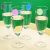 LURCH stiklinių žymeklių rinkinys, 12 dalių, įvairių spalvų, silikonas, maisto saugos, tinka plauti indaplovėje, BPA-free, -40°C iki +240°C 210229