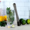 Lurch Cocktail Rim Decorator & Tongs Set Smoke Grey 240799 stiklo kraštų dekoravimo ir žnyplių rinkinys, dūminė pilka