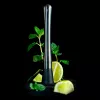 Lurch Cocktail Rim Decorator & Tongs Set Smoke Grey 240799 stiklo kraštų dekoravimo ir žnyplių rinkinys, dūminė pilka