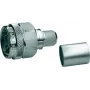 Telegärtner N tipo kištukinis crimp jungtis RG-214/U kabeliui, 50 omų, nikeliuotas žalvaris, 1 vnt. J01020A0110
