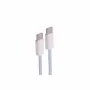 SHIVERPEAKS USB-C į USB-C įkrovimo kabelis, USB 2.0, 60W PD, mėlynas tekstilinis, 1m (BS14-21021)
