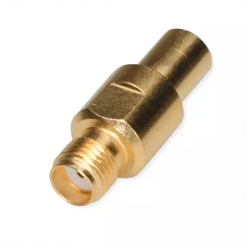 Telegärtner J01155A0041 koaksialinis adapteris SMA female į SMB female