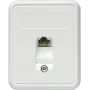 TELEGÄRTNER ant sienos montuojamas RJ45 lizdas 1xRJ45 neekranuotas, Cat. 5e (A0174)