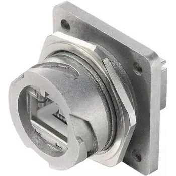Telegärtner STX V1 RJ45 flanšų rinkinys, metalinis 1 variantas, skydinis 8P8C jungtis J80020A0001
