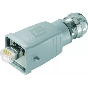 Telegärtner 100007467 Sensor/Aktor-Steckverbinder RJ45 kištukas, Cat.6A, ekranuotas, montuojamas vietoje, 1 vnt.
