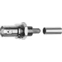 Telegärtner BNC kabelio montavimo lizdas, crimp, 50 omų, RG-58 C/U (J01001A0078)