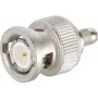 Telegärtner BNC crimp plug 75 Ohm, skirta RG-59 B/U, auksuoti kontaktai, nikeliuotas korpusas J01002F1288Z
