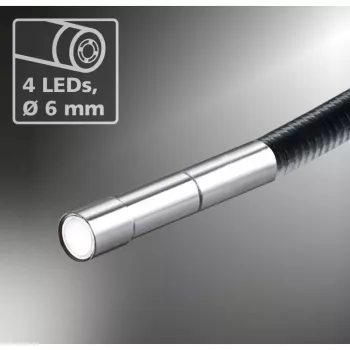 Laserliner Micro Camera endoskopo zondas Ø 6 mm, 1,5 m, LED apšvietimas (082.221A)