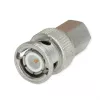 Telegärtner BNC male to FME male adapter, 50 Ohm, DC-4 GHz, nikelis/auksas J01008A0014