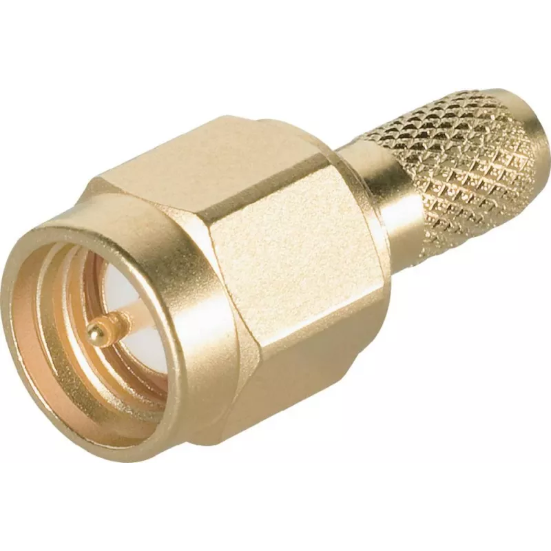 Telegärtner SMA kabelio kištukas Crimp/Solder G05 (RG-223/U, RG-142 B/U), auksuotas, 50 Ohm, DC-18 GHz J01150A0031