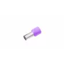 Cimco 187103 vielos antgalio įvorė 0,25 mm² dalinai izoliuota violetinė (100 vnt.)