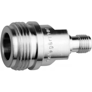 Telegärtner N-SMA adapteris 50 Ohm, moteriškas-moteriškas, 100024202