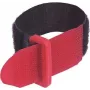 ACCESSORY kibioji juosta kabelių rišimui 25x195mm juoda, 10 vnt. (30006022)