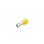 Cimco 187216 dalinai izoliuota gnybtų įvorė, 1 mm², geltona, 100 vienetų