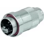 Telegärtner J60026A0000 TOC M12 D-koduotas 4 kontaktų ekranuotas lauko montavimo jungtis, nerūdijantis plienas, varžtiniai gnybtai, IP68