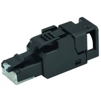 TELEGÄRTNER UFP8 Cat.6A lauko terminavimo RJ45 kištukas, T568B, AWG23-22, ekranuotas, be įrankių IDC J00026A3113