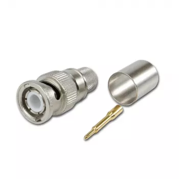 Telegärtner BNC crimp kištukas RG214/U ir RG393/U kabeliams, 50 Ohm, 1 vnt. J01000A0060