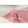 Laserliner FixPod 155 cm trikojis stovas, maksimalus darbinis aukštis 155 cm, aliuminis, juodas 090.132E