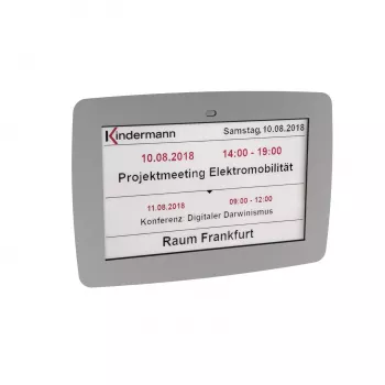 Kindermann eInk Doorsign 7.4 nerūdijančio plieno rėmas 5002000611