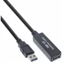 Kindermann USB 3.2 aktyvusis prailginimo kabelis 10 m (K-35655A)